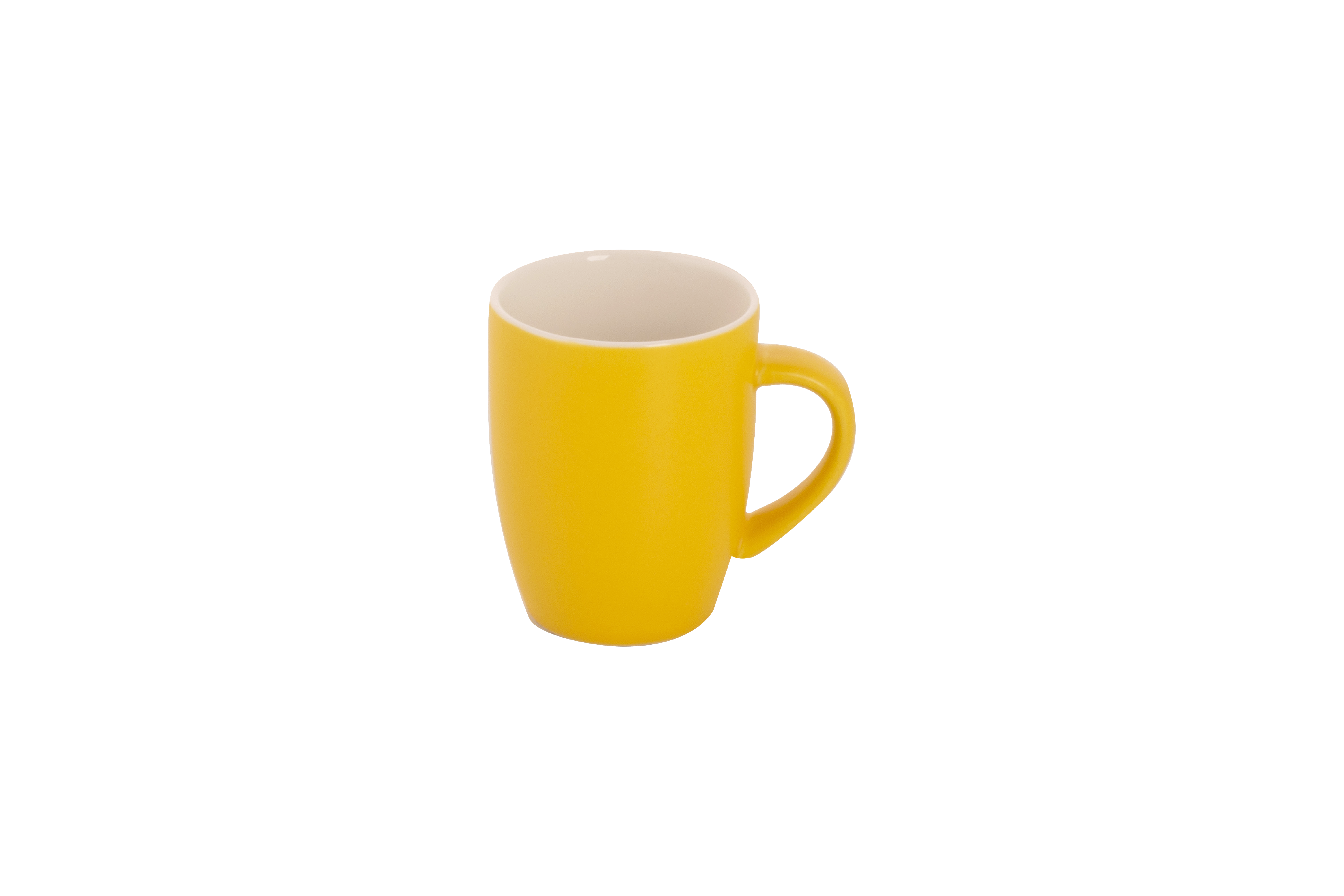 Beker Mat Colors 18 cl Geel Porselein