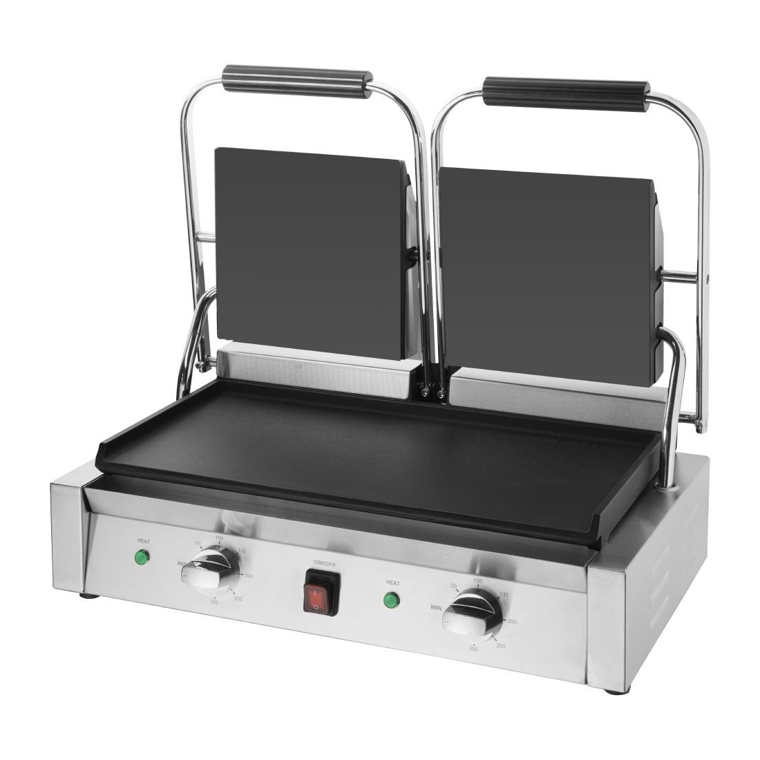 Buffalo Bistro dubbele contactgrill glad/glad Buffalo Bistro dubbele contactgrill glad/glad