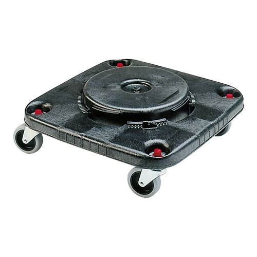 Universeel containerchassis vierkant - Zwart