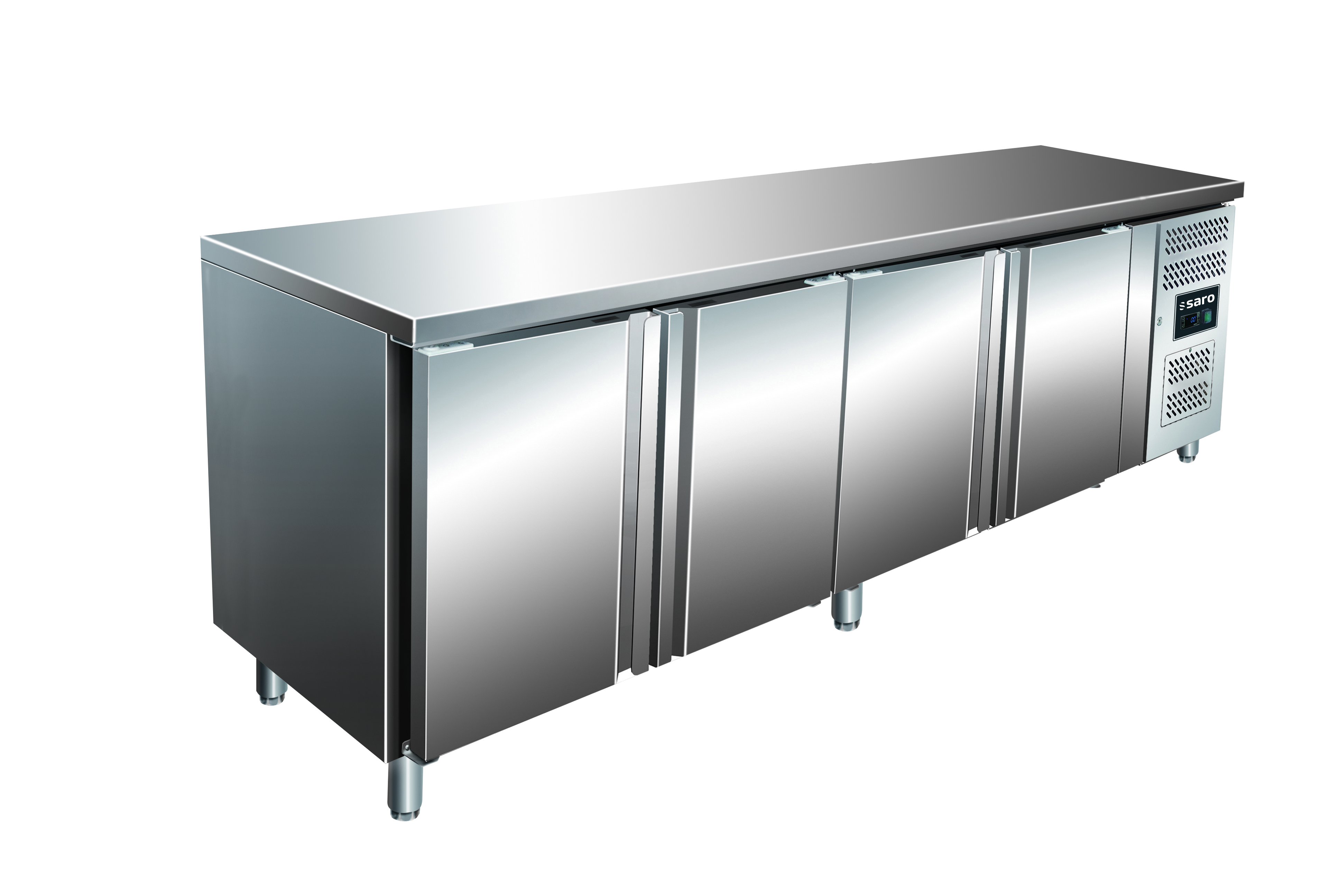 Table réfrigérée SARO, 4 portes, modèle SNACK 4100 TN