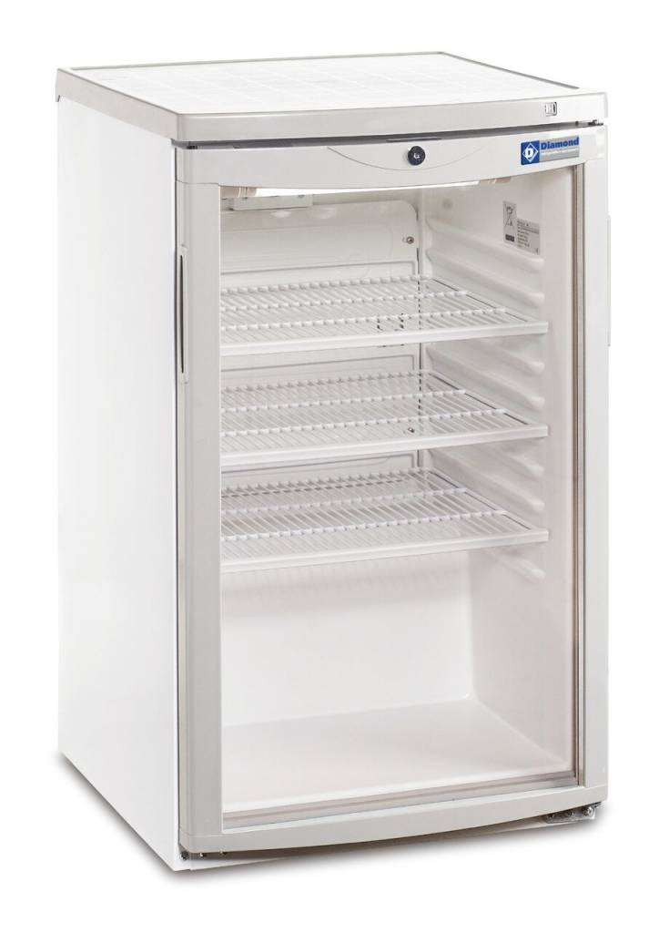 Kühlschrank | 150 Liter | 1 Glastür | 500x560x(h)850mm