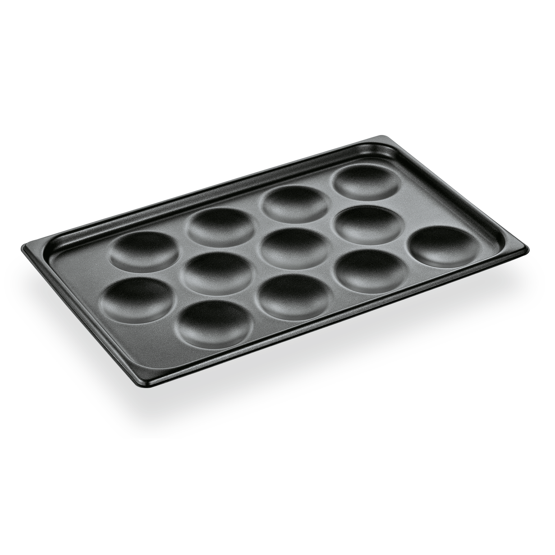 Muffinplaat GN 1/1 met antiaanbaklaag, 53 x 32,5 cm, aluminium