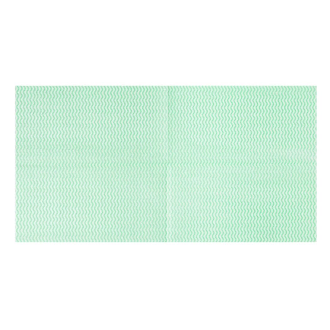 Chiffons non tissés Jantex verts (lot de 50)