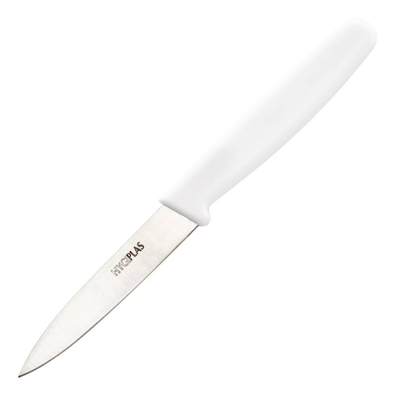 Couteau D'Office Blanc - Hygiplas - 75mm