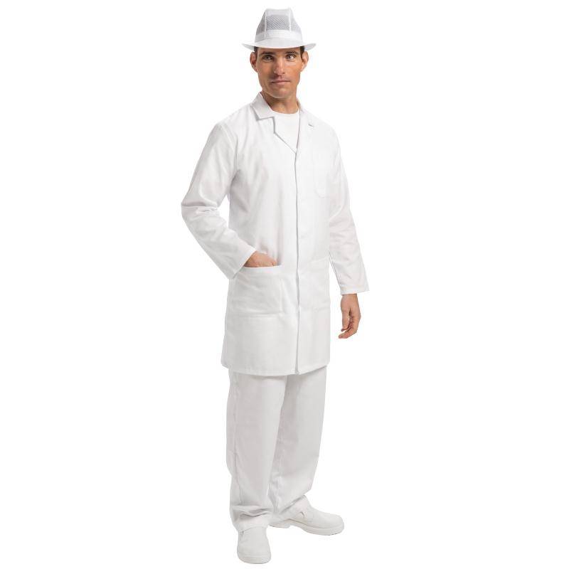 Veste de travail Disponible en quatre tailles Blanc Unisexe Taille M