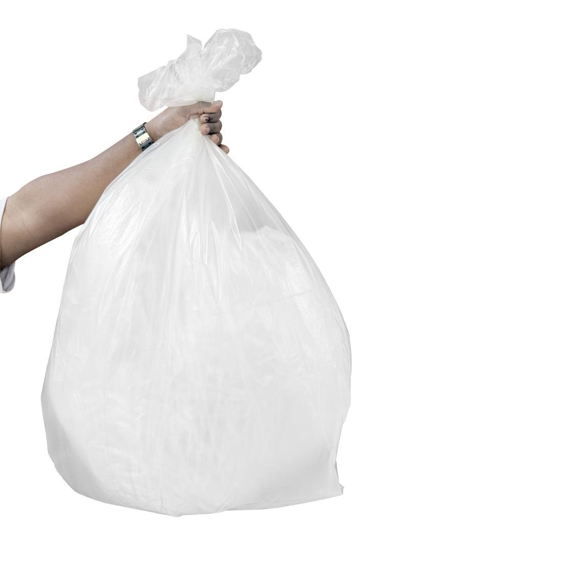 Jantex Zware Vuilniszakken Transparant 120Ltr (100 stuks)