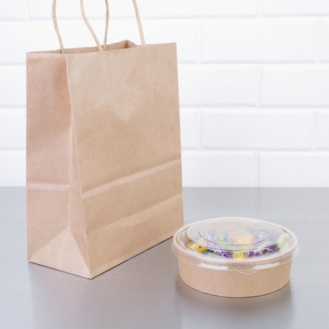 Fiesta Compostable kompostierbare Salatschalen 50cl (300 Stück)