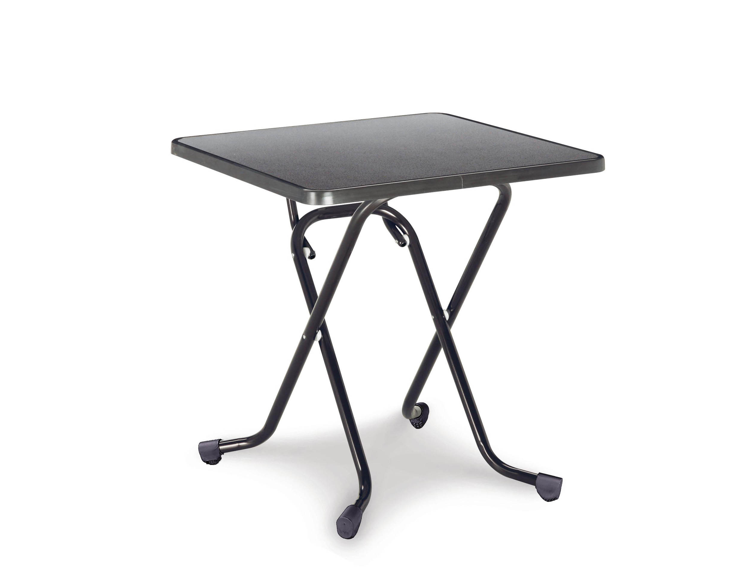 Madrid  Klaptafel vierkant 67x67cm Antraciet