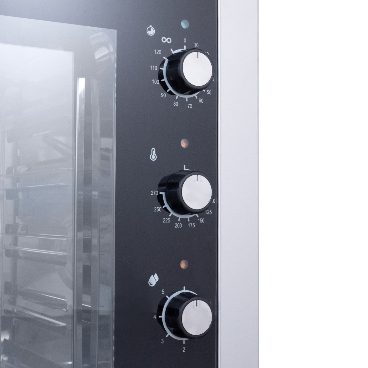 Tecnoeka heteluchtoven EKF 523 N T UD | 5x GN 2/3 | Directe stoom | Touchbediening | WiFi