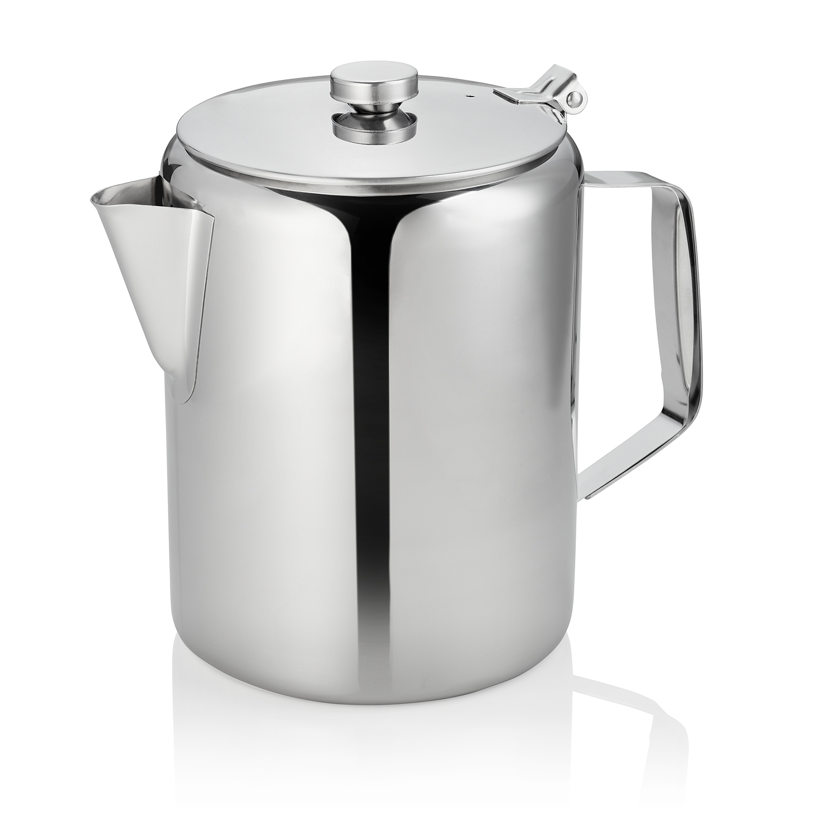 Cafetière, 3 litres, Ø 14 cm, hauteur 21 cm, acier inoxydable chromé-nickel