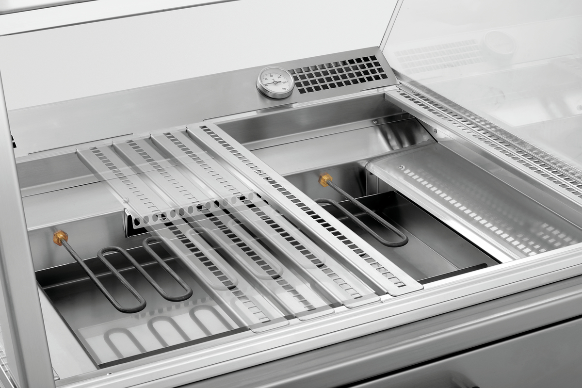 Vitrine chauffante GN2110-R