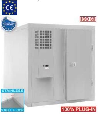 Chambre ISO 60 | avec Groupe | 900W | 1960x1960x2070(h)mm