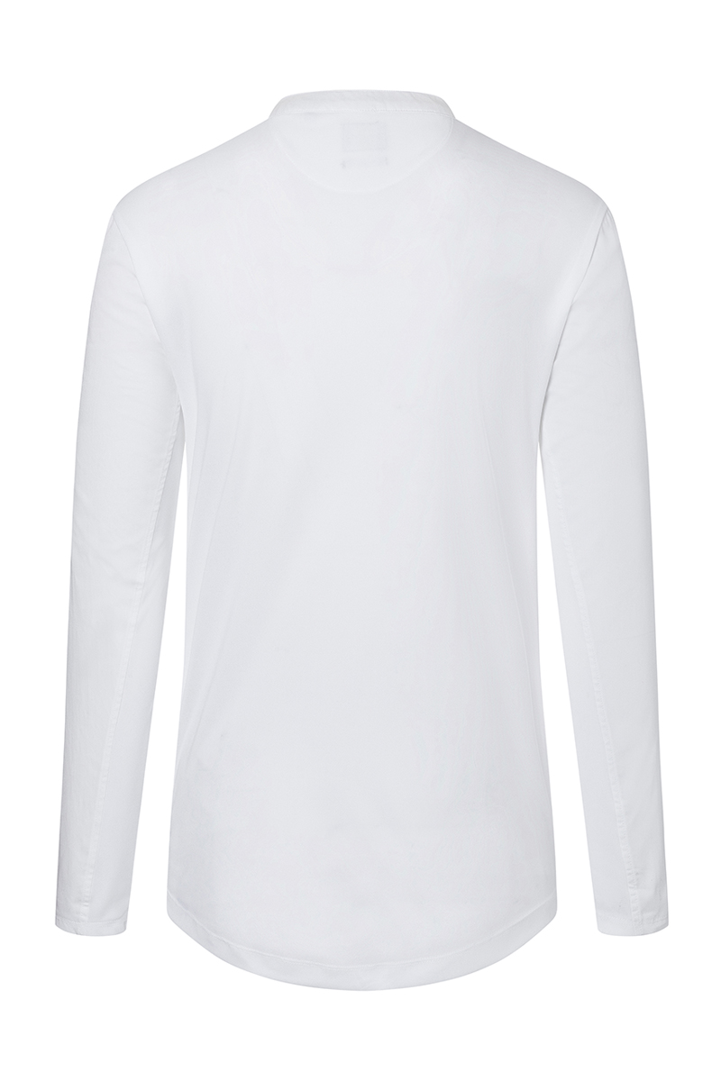 Performance Werkshirt Met Lange Mouwen - Wit - S
