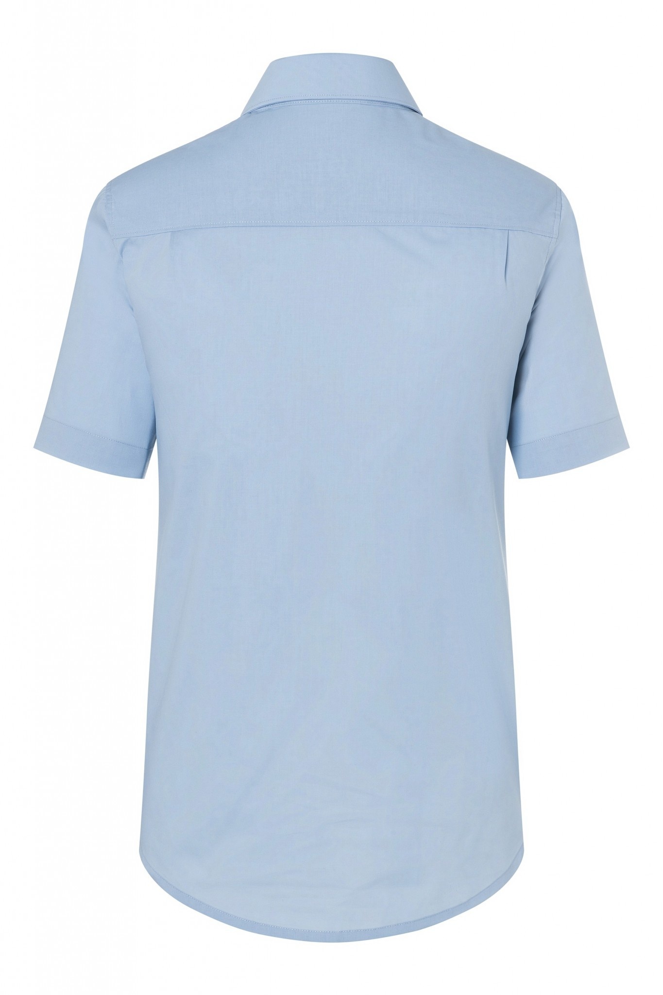 Damenbluse Juli Hellblau | 49% Polyester / 49% Baumwolle / 2% Elastolefin | Erhältlich in 10 Größen