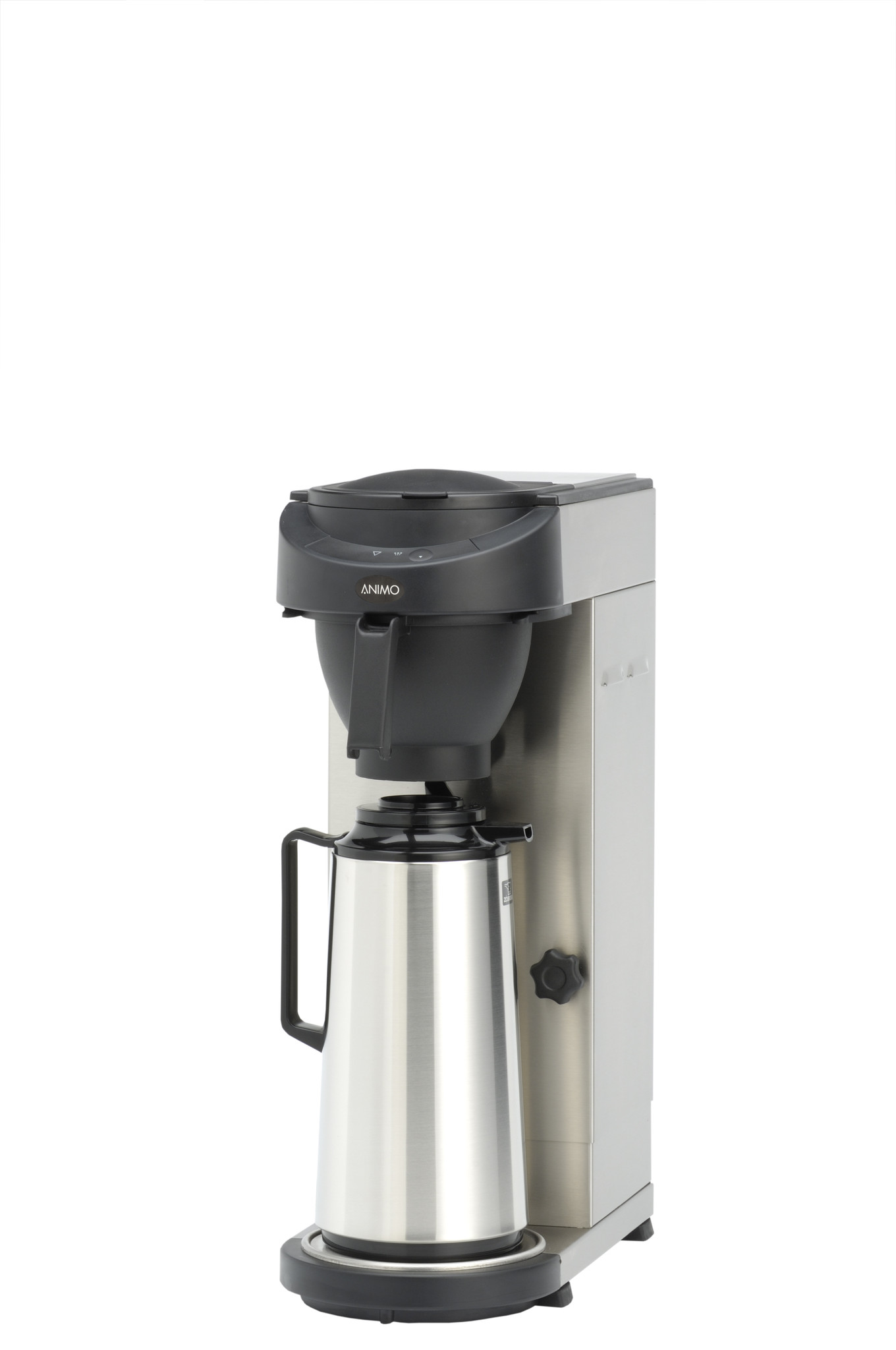 Kaffeemaschine Edelstahl Animo | Festwasseranschluss | 10587| MT200V | Exc Thermoskanne | 2100W