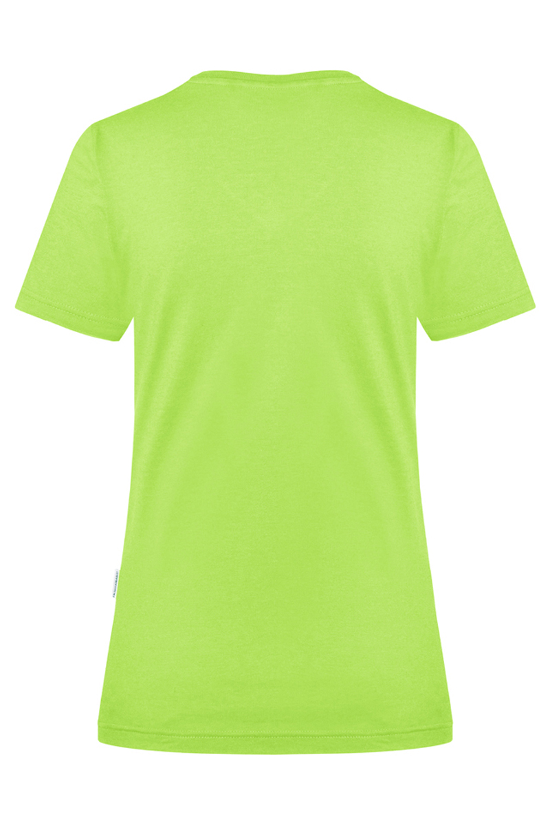 Damen Workwear T-Shirt Casual-Flair, aus nachhaltigem Material - Kiwi - L