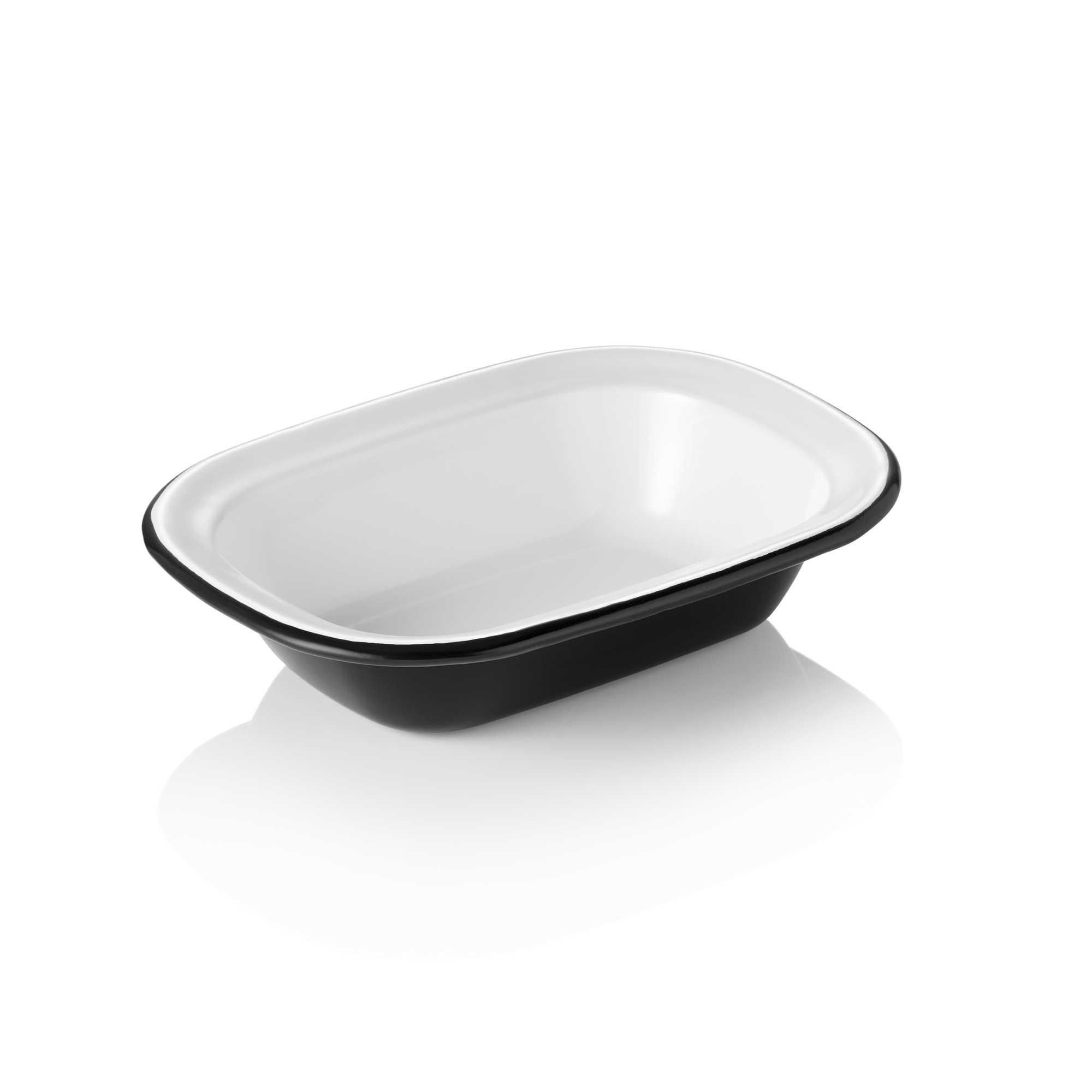 Schaal GRACE, 18 x 13,5 x 4 cm, 350 ml, Emaille