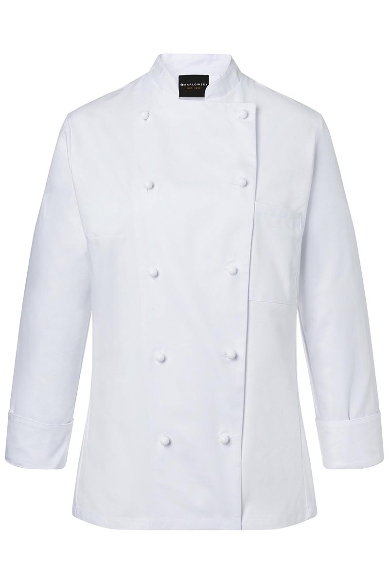 Veste de cuisine femme Agathe - Blanc - 42