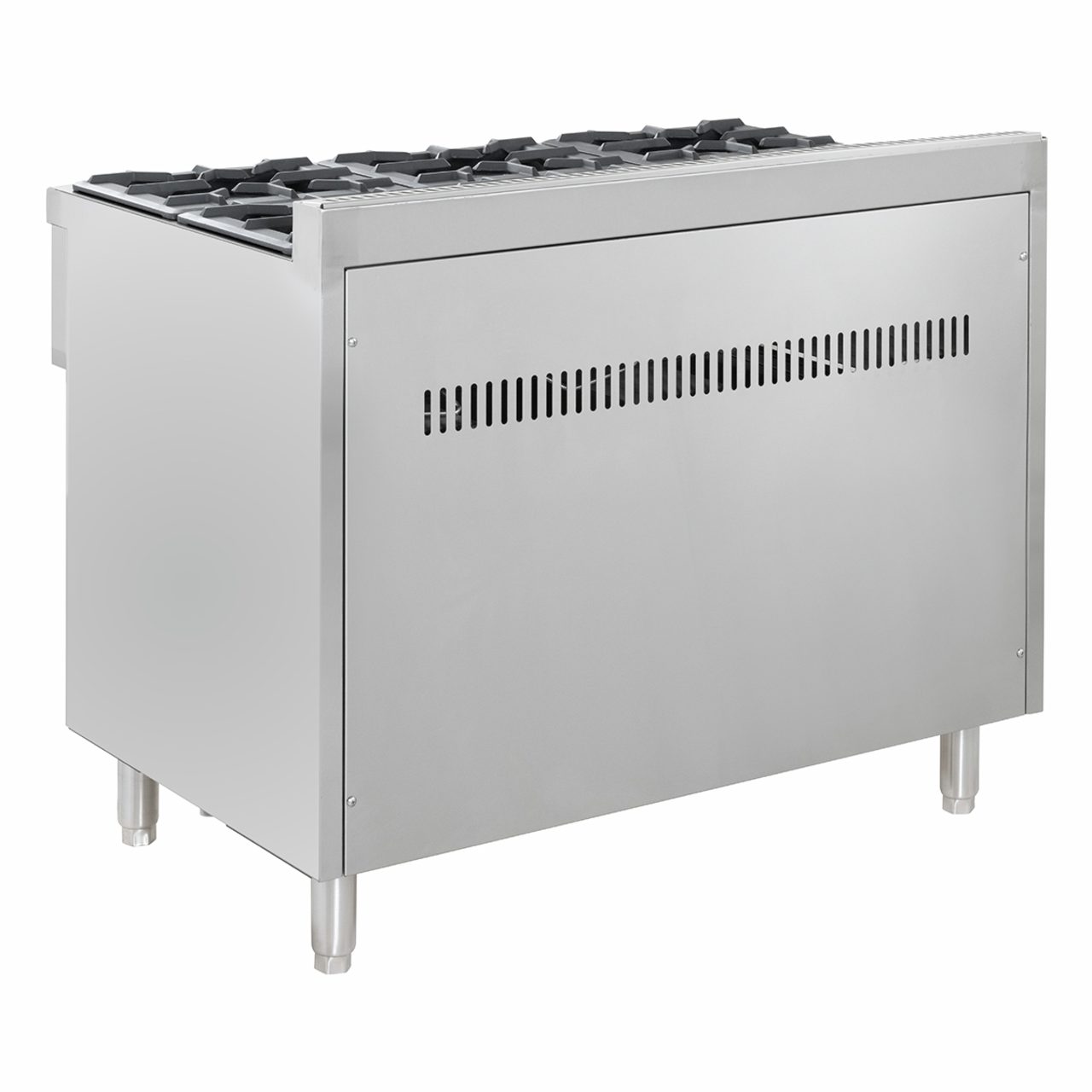 Gasfornuis ECO met open onderstel - 43,2 kW - 6 branders