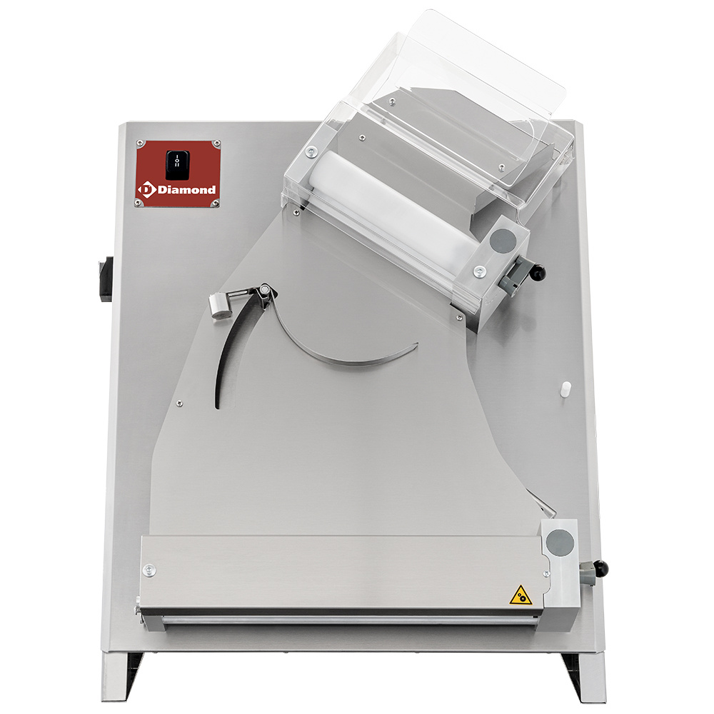 Teigausrollmaschine aus Edelstahl Ø 420 mm, 2 Rollen