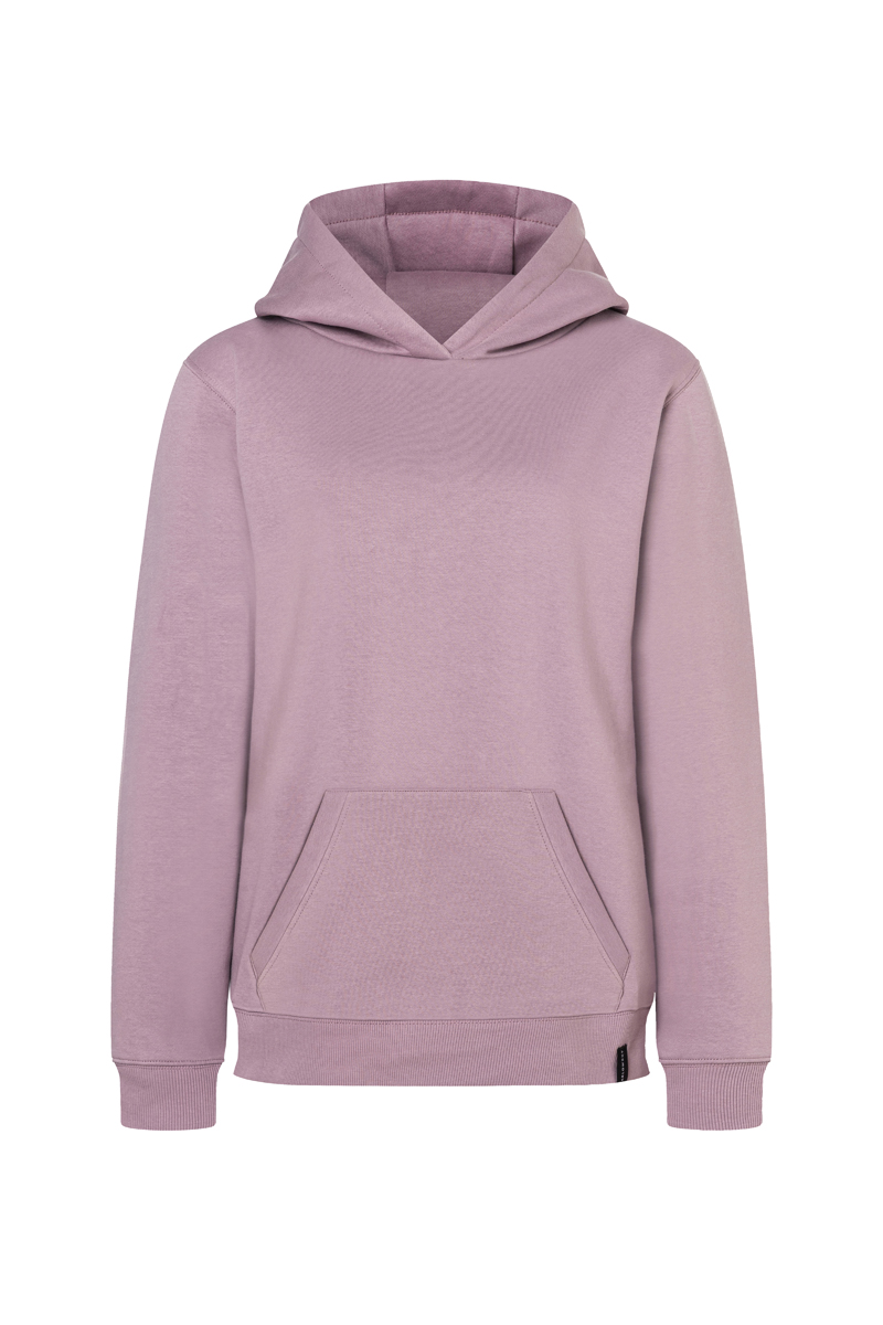 Damen Workwear Sweat Hoodie Soft-Face, aus nachhaltigem Material - Dunkelrosa - L