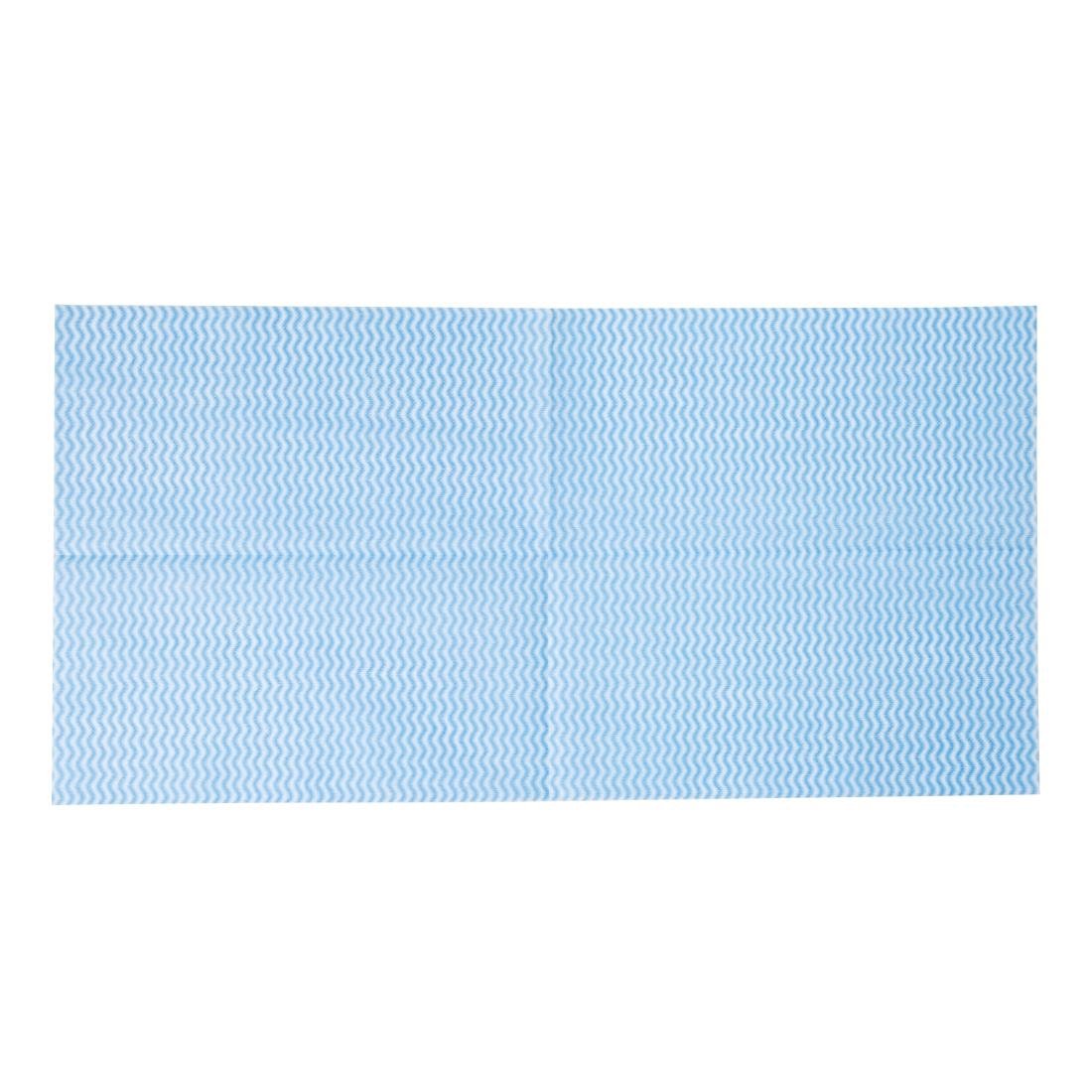 Chiffons non tissés Jantex bleus (lot de 50)