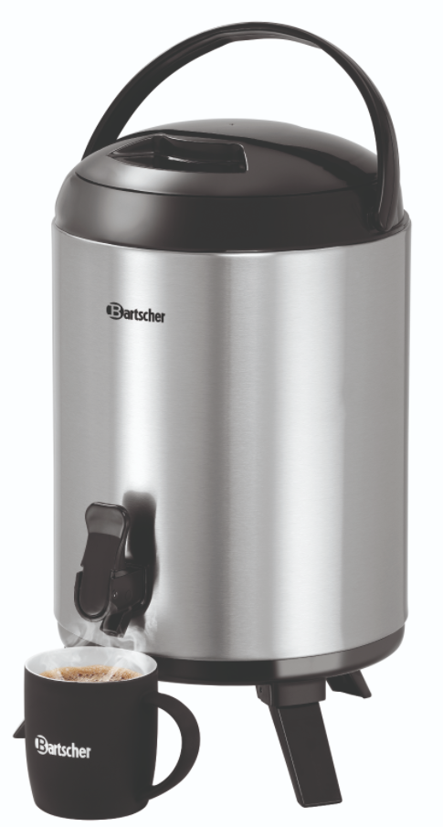 Iso-Dispenser | 9 Liter | Edelstahl Behälter | 240 x270x(h)420mm
