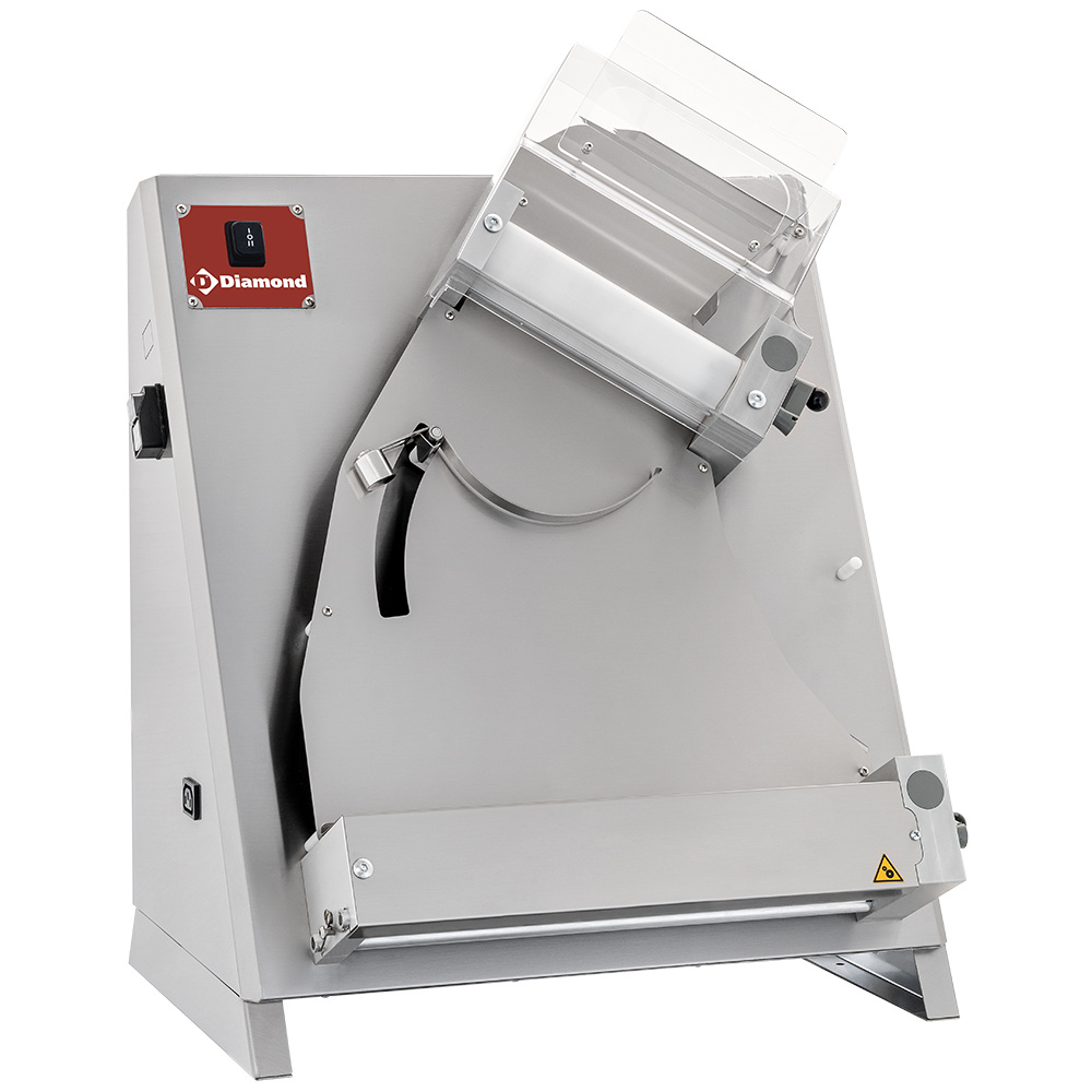 Teigausrollmaschine aus Edelstahl Ø 420 mm, 2 Rollen