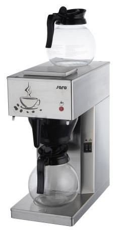 Koffiemachine Economic RVS | 2x1,8 Liter / 24 kopjes | 205x385x(H)435mm
