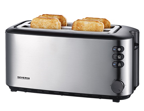 Toaster | Edelstahl | 2 Schlize | 19(h)x16x40cm