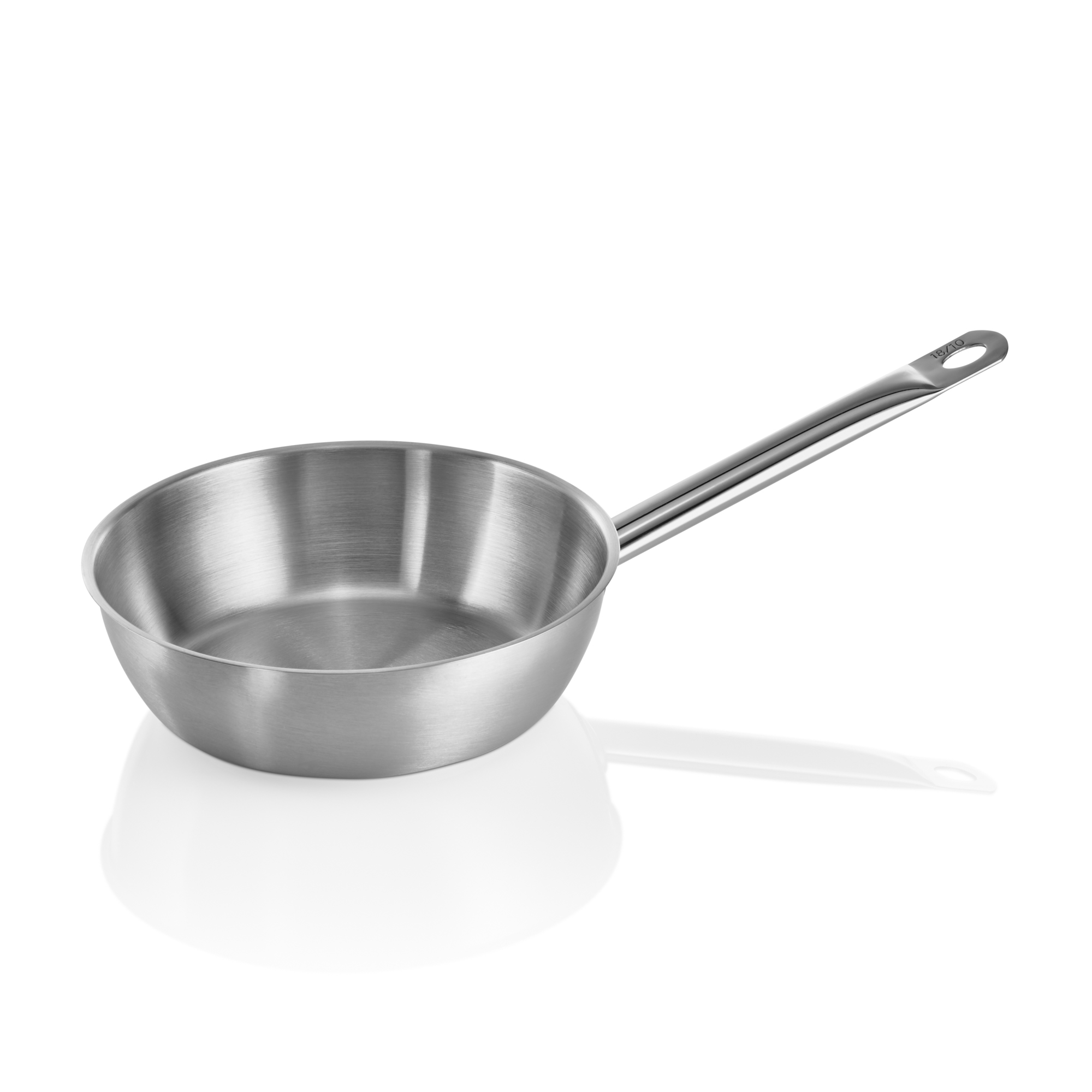 Sauteuse COOKWARE 21, Ø 20 cm, 1,25 ltr., mit Schüttrand, Chromnickelstahl 18/10