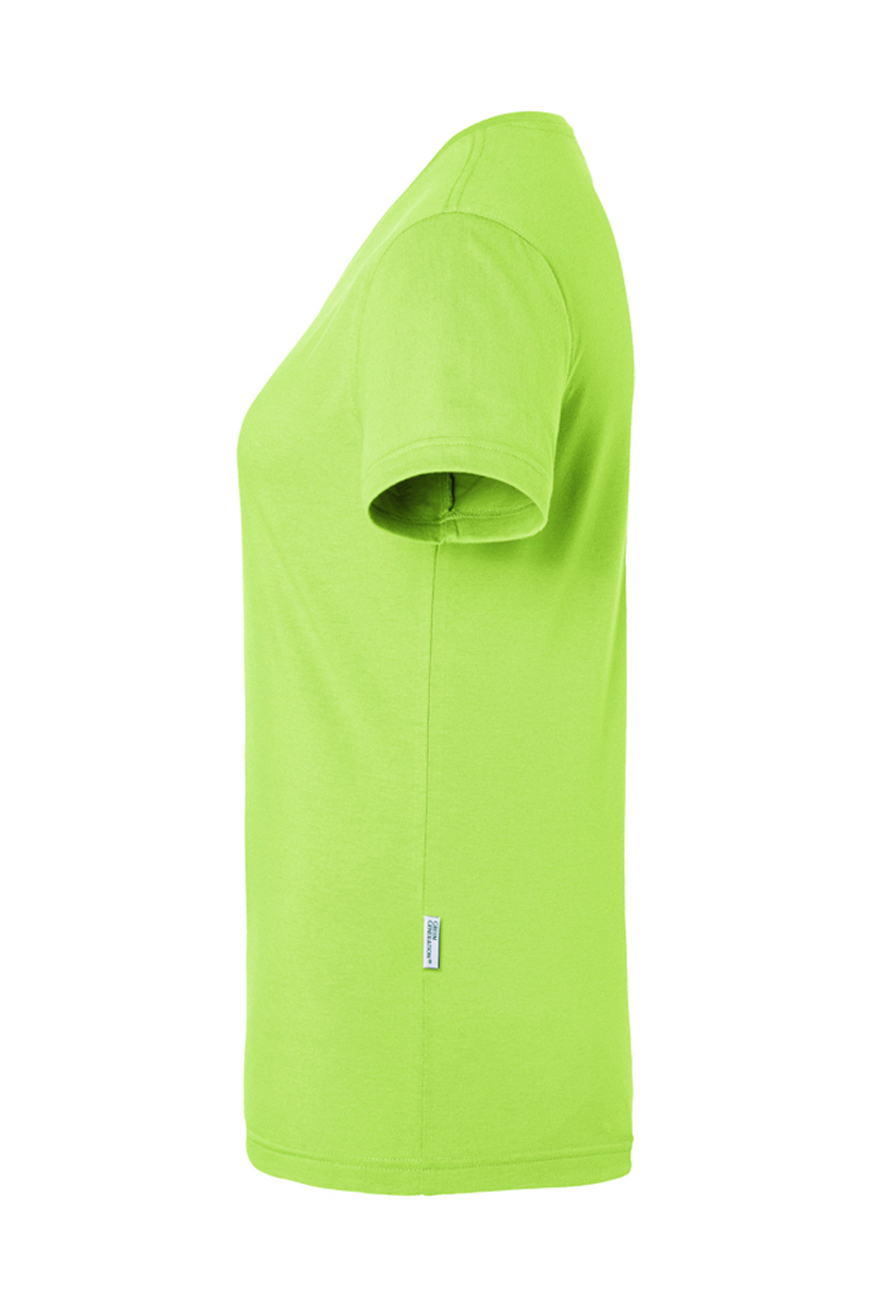 Damen Workwear T-Shirt Casual-Flair, aus nachhaltigem Material - Kiwi - L