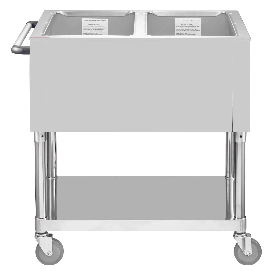 Bain-marie mobile Buffalo 2x GN 1/1