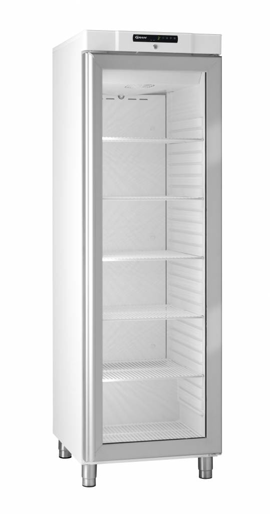 Réfrigérateur | Blanc |  Porte en Verre | Gram COMPACT KG 410 LG L1 6W | 346L | 595x640x1875(h)mm