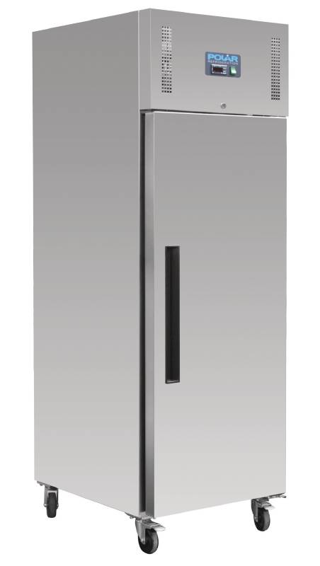 Kühlschrank | 201 x 74 x 90cm | 850 Liter | 1-türig | Edelstahl