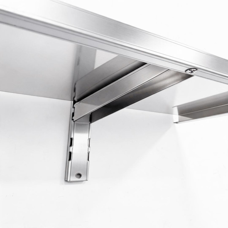 Étagère Murale en Inox – 1000x300x(H)350mm