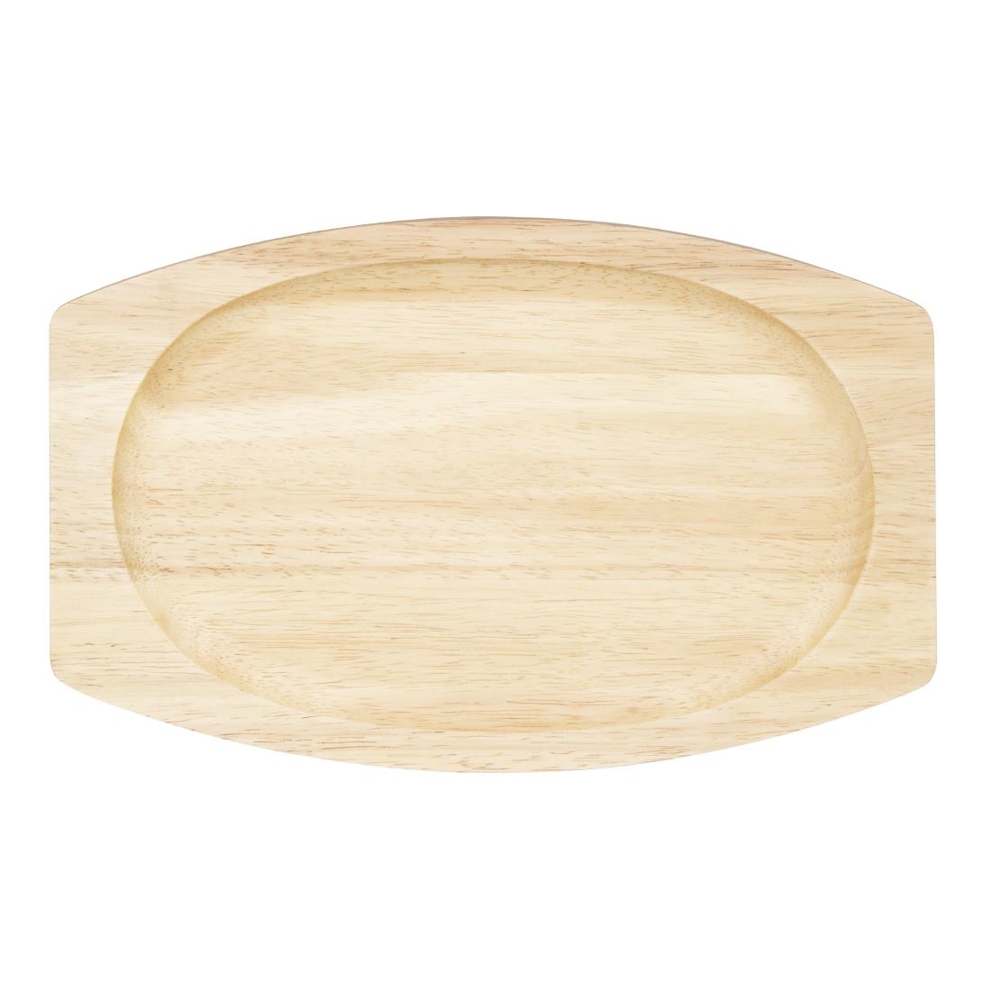 Olympia Hevea-Brett für Gusseisen-Oval-Sizzler 335x205mm für GJ557 Olympia Hevea-Brett für Gusseisen-Oval-Sizzler 335x205mm für GJ557