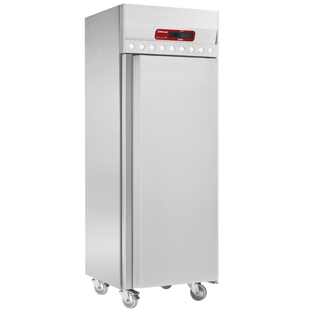 Belüfteter Tiefkühlschrank 700 Liter | 1 Tür GN 2/1 | 720x850x(H)2070mm
