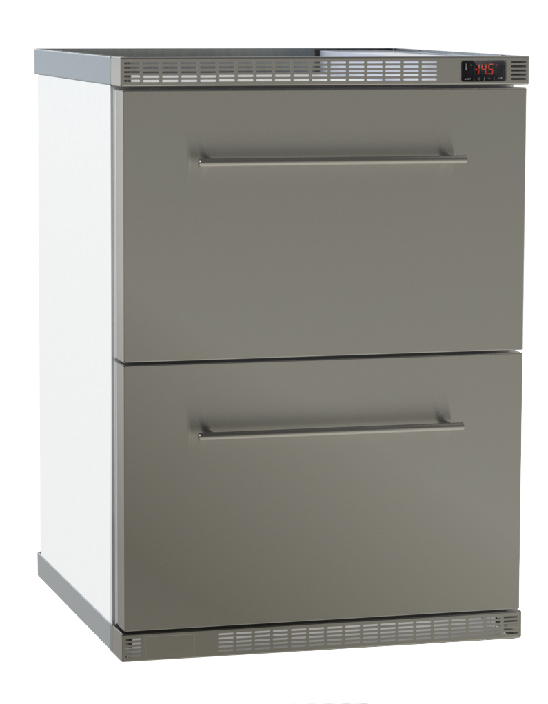 Réfrigérateur professionnel HAMBURG 180-2-Z | Refroidissement à air forcé | 600x650x850mm