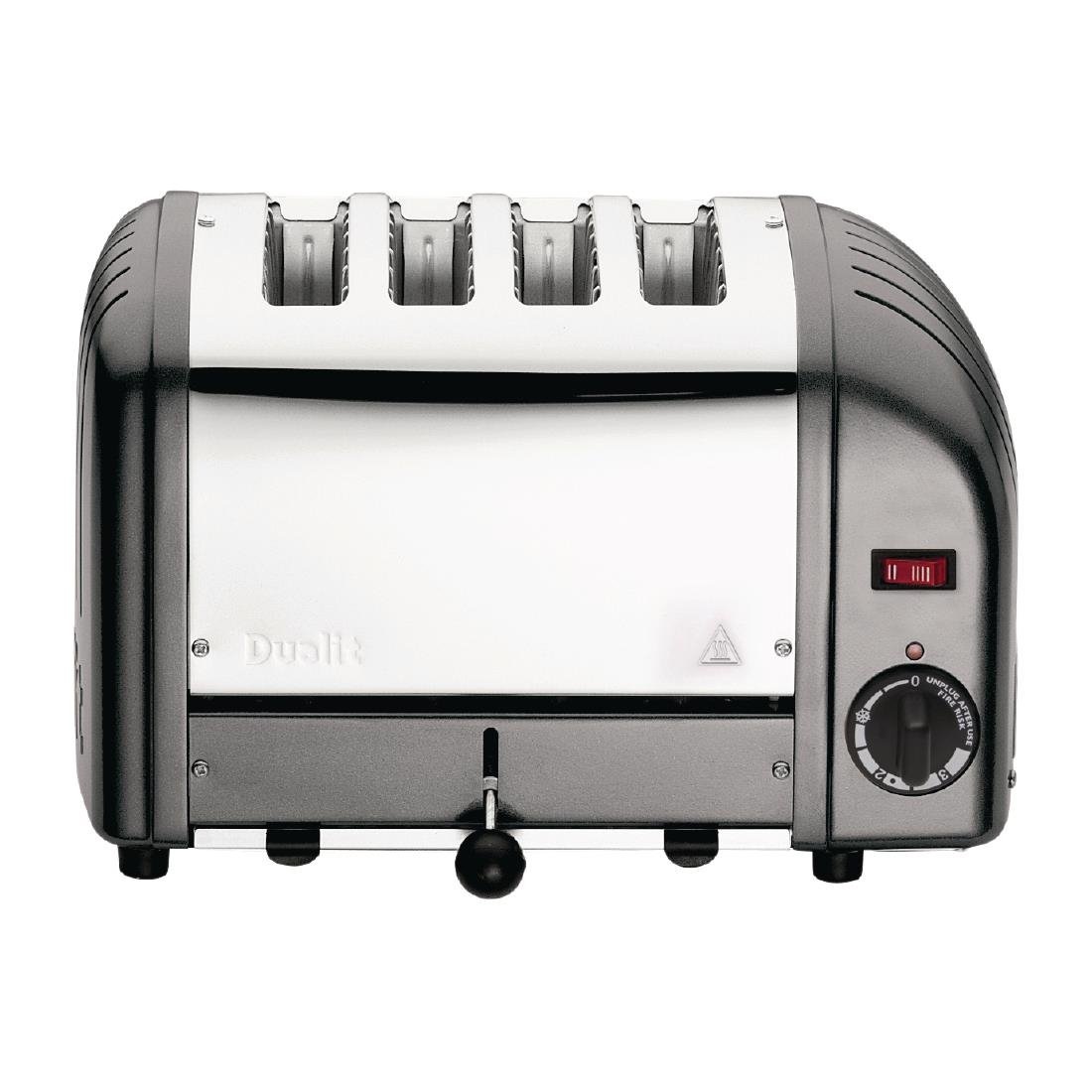 Toaster Grau | 2,2kW/230V | 4 Schlitze | 130 Scheiben pro Stunde