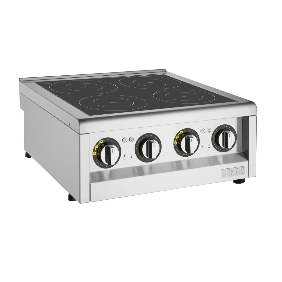 Plaque de cuisson à induction Buffalo Série 600 4 zones 2 x 3 kW
