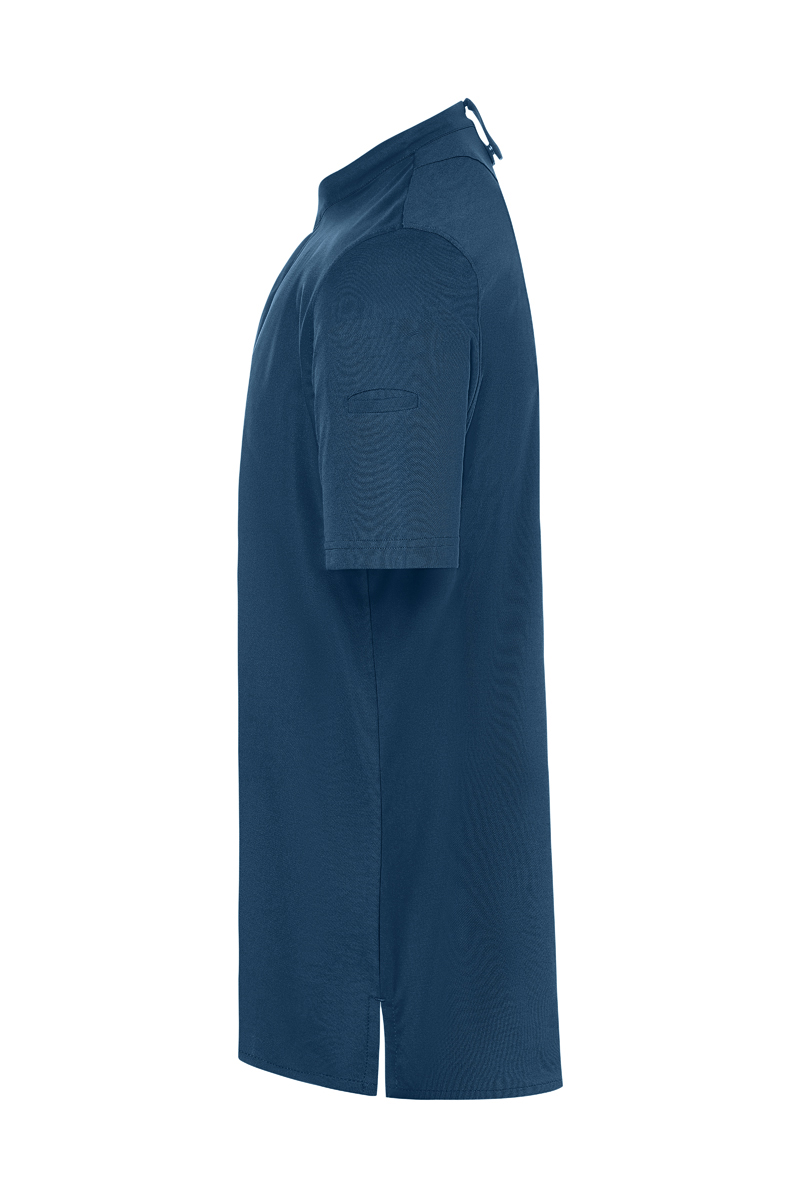 Veste de cuisine à manches courtes pour hommes DIAMOND CUT Avantgarde - Bleu Acier - 60