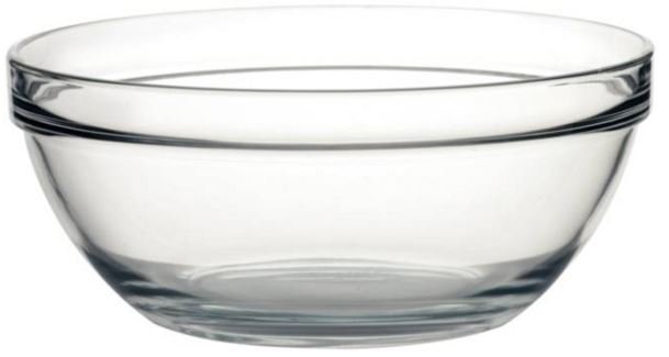 Glazen Kom - Gehard glas - Prijs per 6 Stuks - 3,9 Liter - Ø260mm