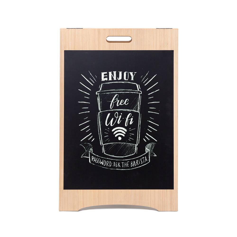 Tableau A en bois Economy - 550x515x(H)820mm
