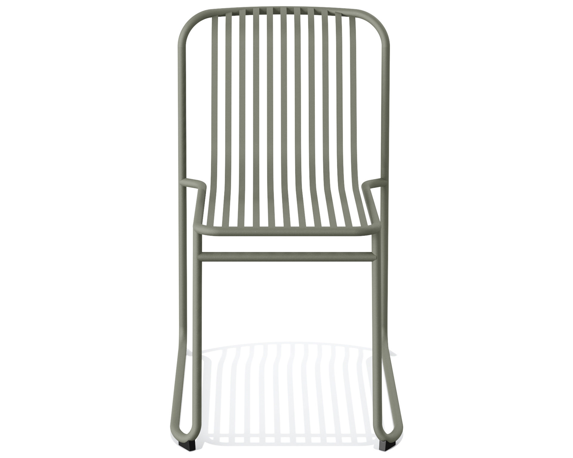 Throne stapelbare stoel - Groen