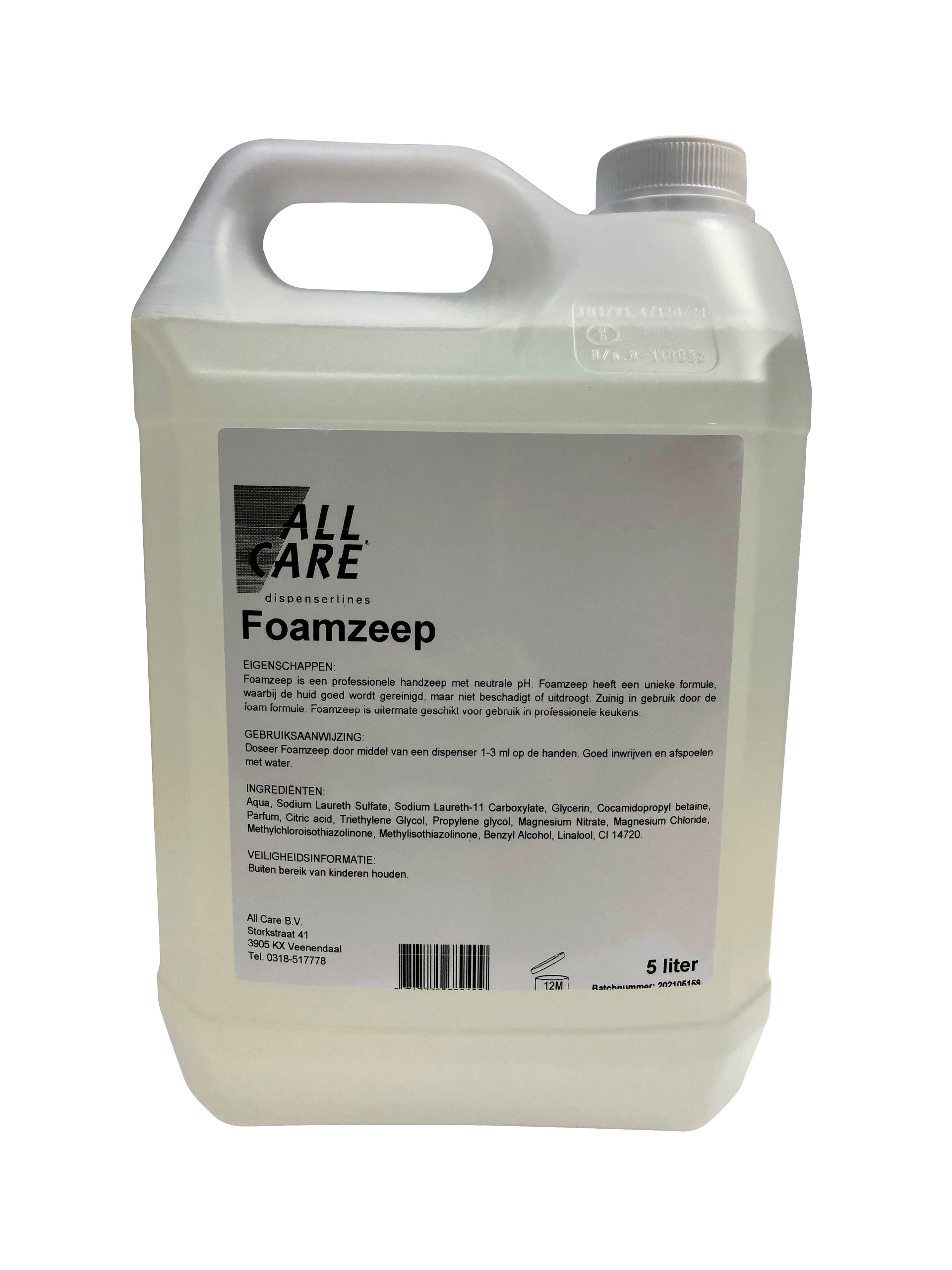 Foamzeep 5 liter can 