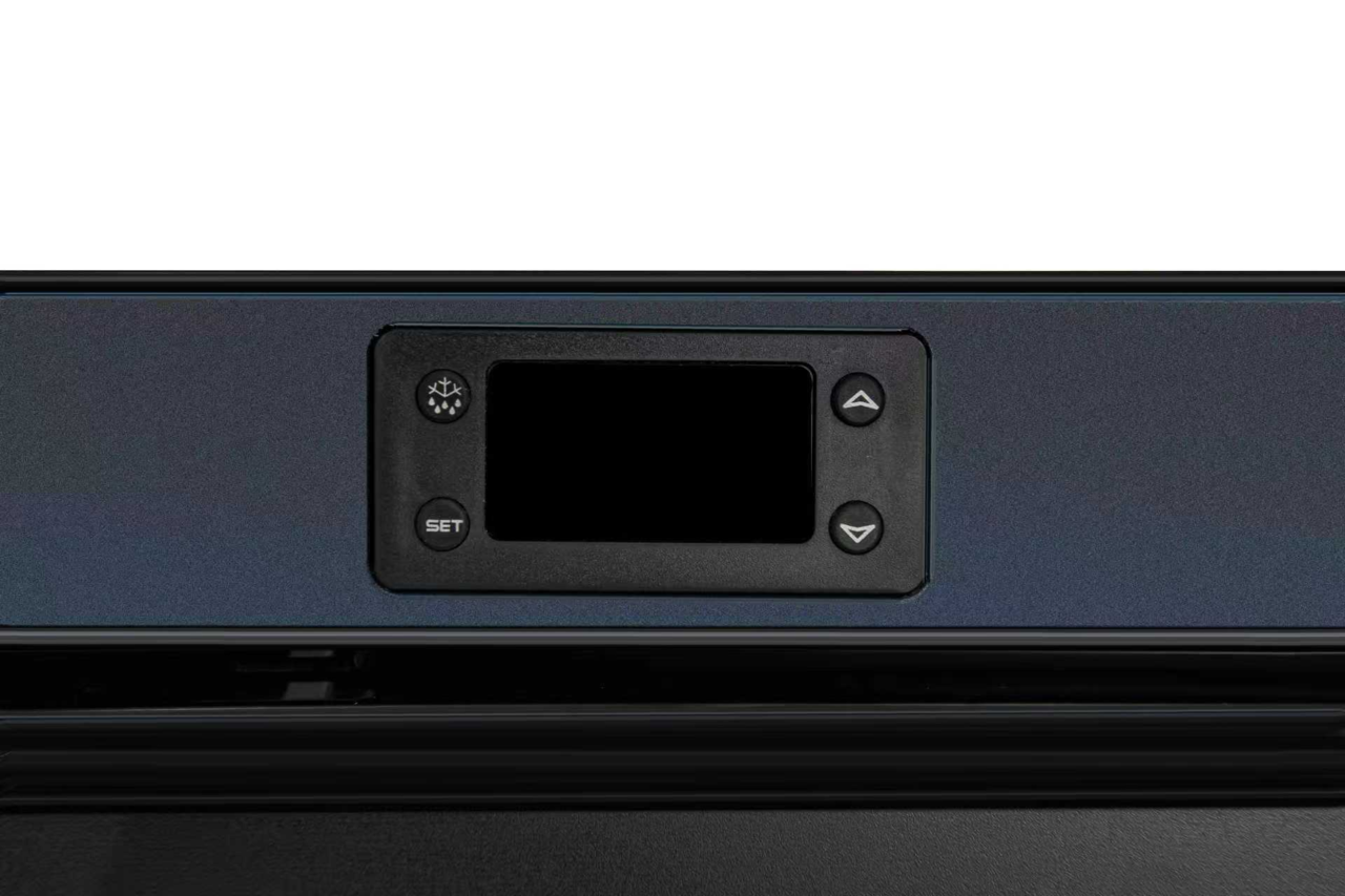 Armoire réfrigérée ECO 200, intérieur en plastique, noir
