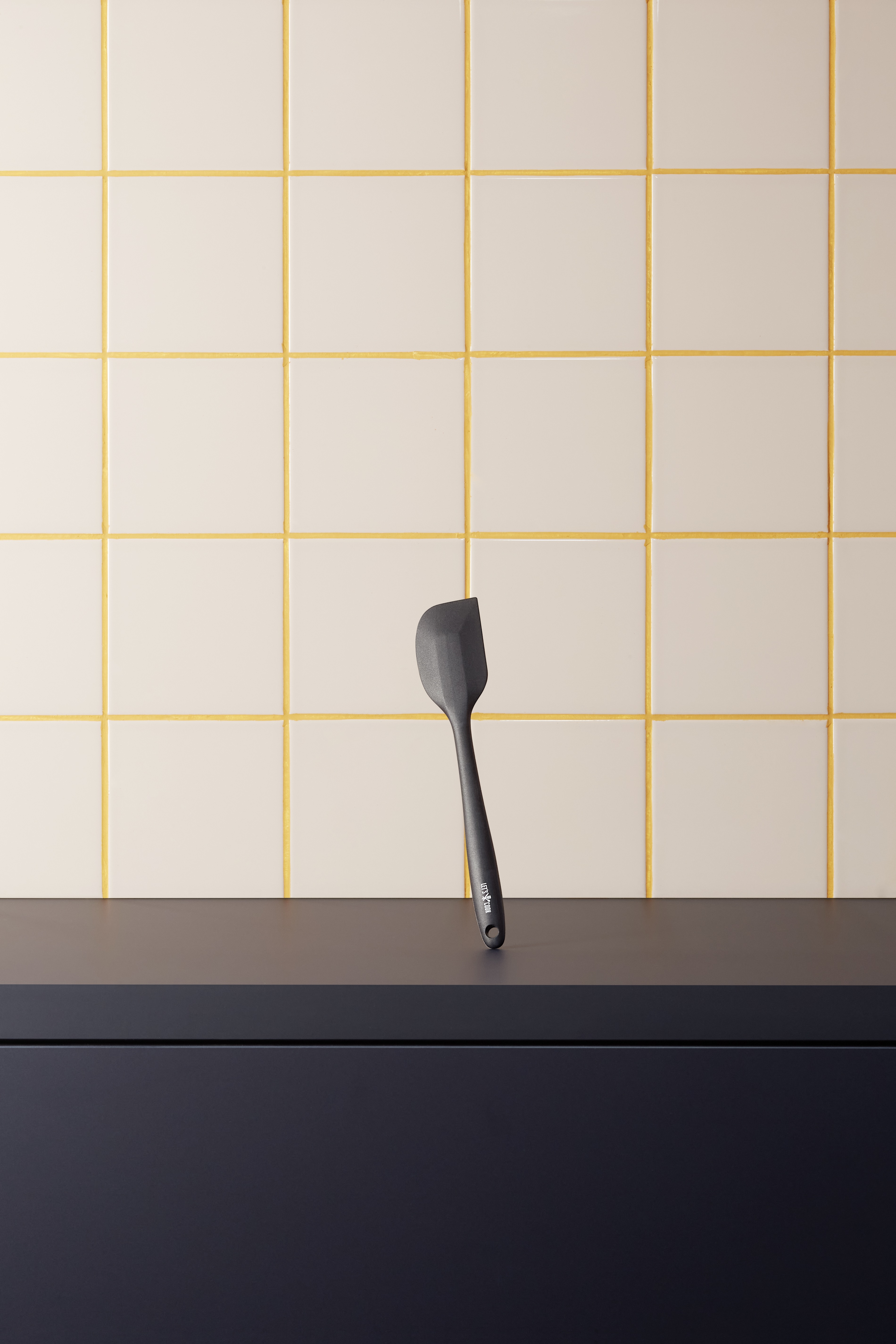 Deegspatel Laten we koken, 27 cm, siliconen