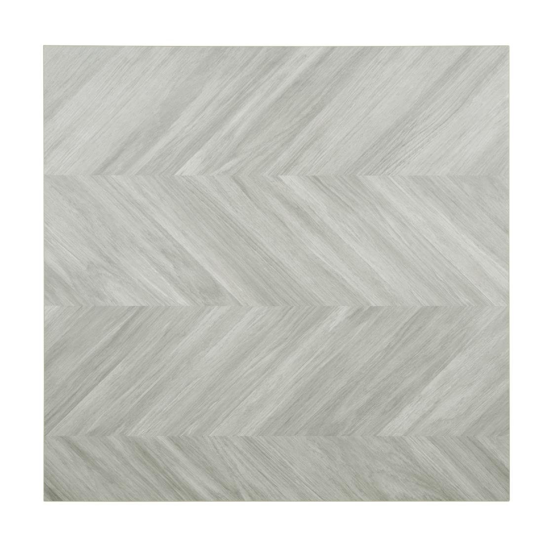 Plateau de table carré pré-percé Bolero Chevron 700mm