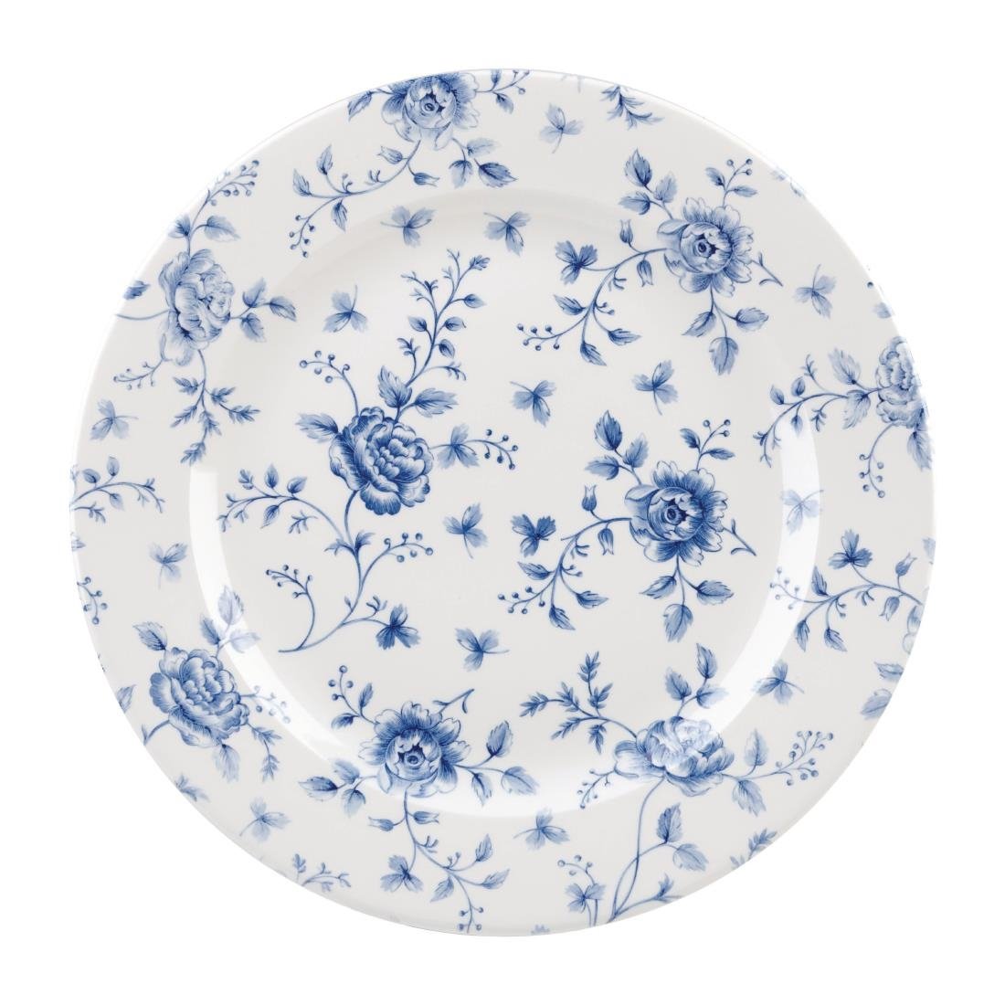 Churchill Rose Chintz Prague bord 30.5 cm pak van 6